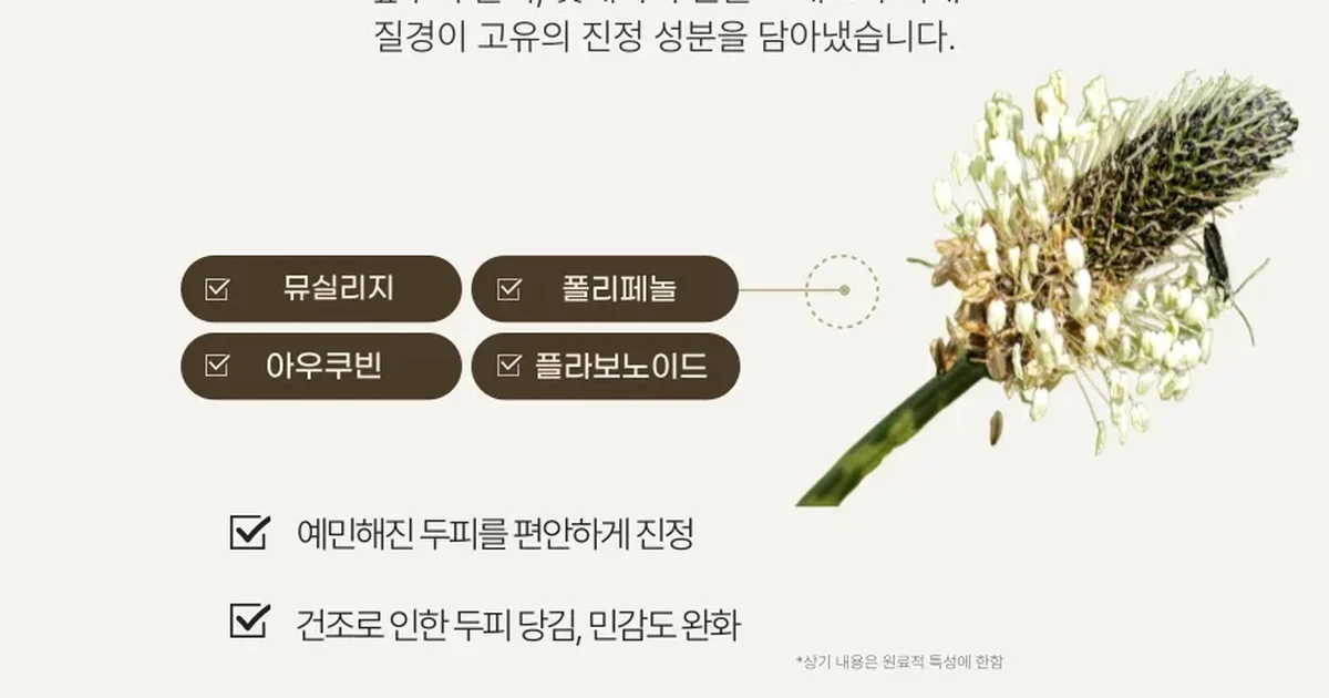 완경기 두피 건조 증상