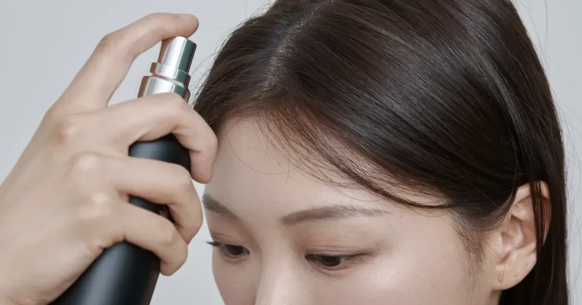 완경기 두피 열감 케어